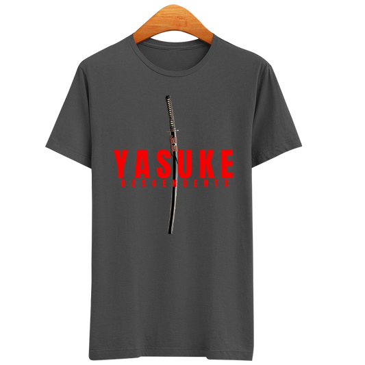 Custom Yasuke Design Printed T-Shirt for Men – 100% Cotton