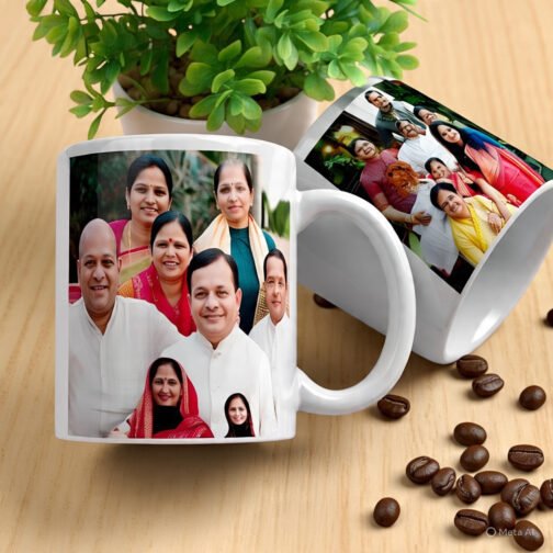 Personalized Coffee Mug – Custom Photo & Message Ceramic Mug